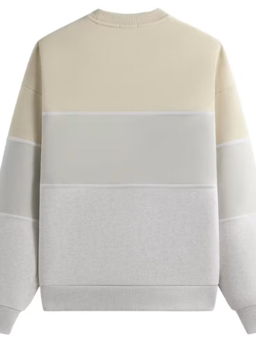 KITH - Nelson Panelled Crewneck - Veil - Picture 2 of 6